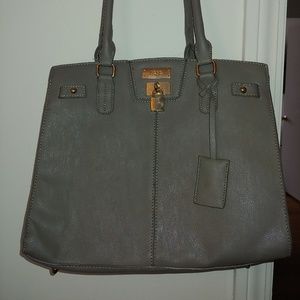 BCBG Paris Key & Lock Tote